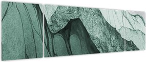 Obraz - Emerald Mountains N⁰2 (170x50 cm)