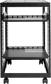 Szafa Serwerowa SucceBuy 15U 4 - Szafa Serwerowa Słupkowa, 58cm - 102cm Regulowana, Obudowa Sieciowa