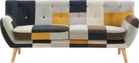 Kanapa 3+2-osobowa z tkaniny patchwork SERTI II