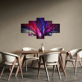 Abstrakcyjny obraz drzewa (125x70 cm)
