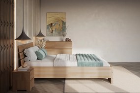 Łóżko bukowe Visby Sandemo High BC