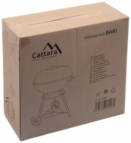 Cattara Grill na węgiel drzewny Bari, 46 cm