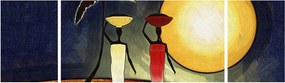 Obraz starożytnego obrazu (170x50 cm)