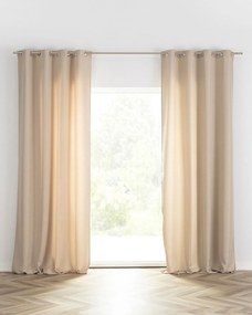 Zasłona BASIC na kółkach 140x280cm beżowy 1 szt.