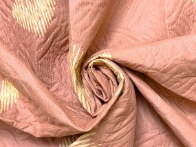 Narzuta na łóżko ORANGE HEART, różowa Rozmiar: 220 x 240 cm