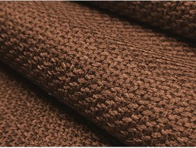 Narożnik (lewostronny/z szezlongiem) w kolorze terakoty Keli – Makamii