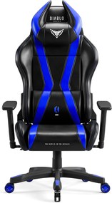 Fotel dla graczy Diablo X-Horn 2.0 Normal Size czarno-niebieski