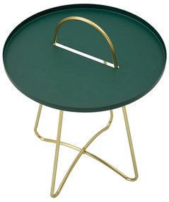 Metalowy okrągły stolik ø 45 cm Grent – Mauro Ferretti