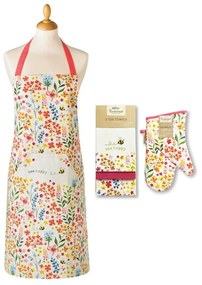 Zestaw ścierek, fartucha i rękawicy kuchennej 5 szt. Bee Happy – Cooksmart ®