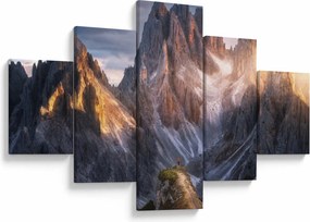 Obraz - Górska panorama (125x70 cm)