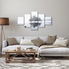 Obraz - Było biało (125x70 cm)