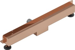 Mexen Flat Wall odpływ liniowy ścienny 2w1 50 cm, różowe złoto - 1630050