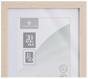 Ramka stojąca/ścienna w naturalnym kolorze 22,5x28 cm Sencillo – Casa Selección