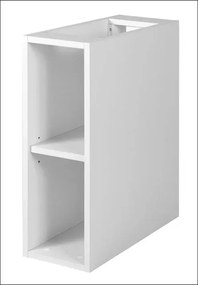 Biała wąska półka łazienkowa 20 cm T0-S43