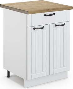 Szafka dolna do kuchni biały domek wiejski 60x60x82 fame-line