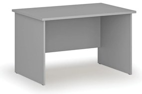 Biurko PRIMO GRAY, 120x80 cm, szare