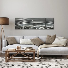 Obraz kropli wody (170x50 cm)