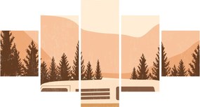 Obraz - Vintage van N⁰2 (125x70 cm)
