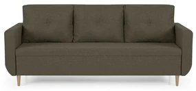 Kanapa sofa 3 os z funkcją spania DORO Jasny brąz