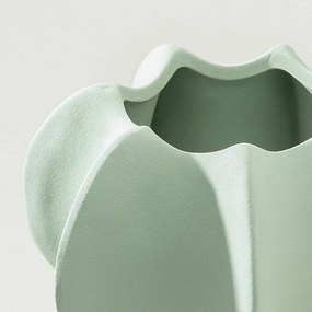 Wazon Petal Green 15x17 cm
