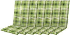 Doppler START 5900 - zestaw 6 szt. poduszek na krzesło z wysokim oparciem