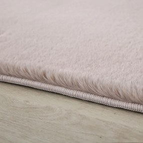 Dywan pluszowy Pouffy beżowy 200 cm x 290 cm