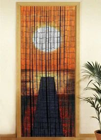 Zasłona bambusowa 90x200 cm