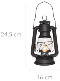 Lampa sztormowa LED, 24,5 cm