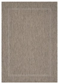 Dywan zewnętrzny Relax ramka brązowy 60 cm x 100 cm