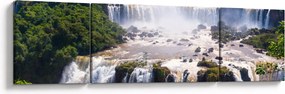 Obraz wodospadu Iguassu (170x50 cm)