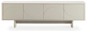 Kremowa szafka pod TV 180x55x40 cm Solei – MOME