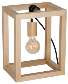 Lampa stołowa LEGNO 1xE27/60W/230V