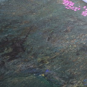 Obraz - Wellness (z zegarem) (90x30 cm)