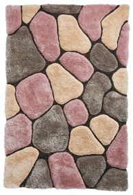 Szaro-różowy dywan Think Rugs Noble House Rock, 150x230 cm