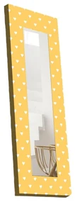 Lustro ścienne z drewnianą ramą 40x120 cm – Wallity