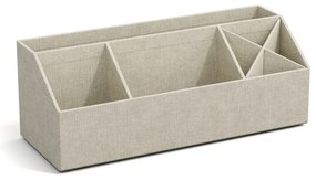 Kartonowy organizer na artykuły papiernicze Elisa Canvas Paper Laminate – Bigso