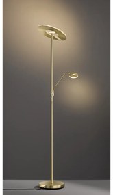 Lampa stojąca LED ze ściemniaczem w kolorze złota (wysokość 180 cm) Dent – Fischer &amp; Honsel