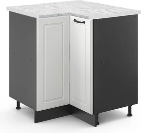 Szafka narożna biały domek wiejski 75.6x60x81.6 r-line