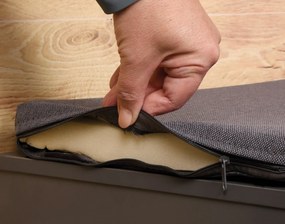 Szafka na buty z siedziskiem, 10 półek, Kesper