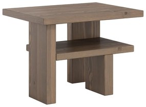 Stolik z litego drewna sosnowego 34x45 cm Japan – Karup Design