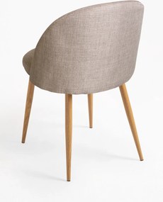 Zestaw 4 Krzese Vint Tkanina