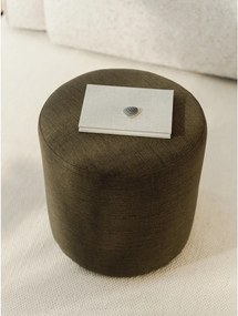 Puf w kolorze khaki Folk – noo.ma