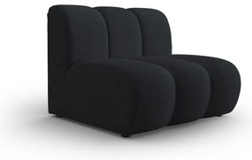Czarny moduł sofy Lupine – Micadoni Home