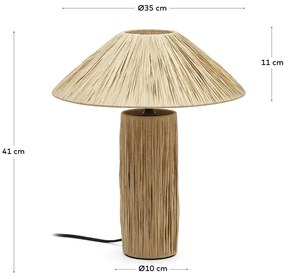Lampa stołowa (wys. 41 cm) Samse – Kave Home
