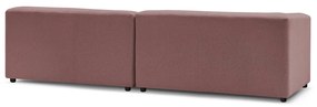 Ciemnoróżowa sofa 324 cm Kleber – Bobochic Paris