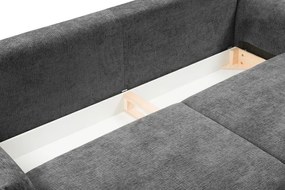 Sofa ADEL z funkcja spania i pojemnikiem GRAFIT OVER THE HORIZON 97