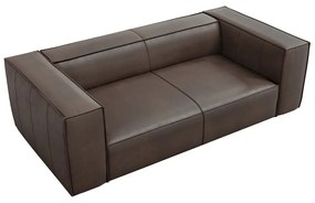 Brązowa skórzana sofa 212 cm Madame – Windsor &amp; Co Sofas