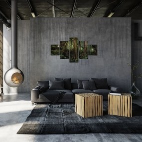 Obraz - Tajemniczy las (125x70 cm)