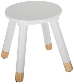 Taboret dla DZIECKA - stołek czteronożny, wysokość: 26 cm, Ø 24 cm