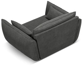 Szary fotel Vanda – Mazzini Sofas